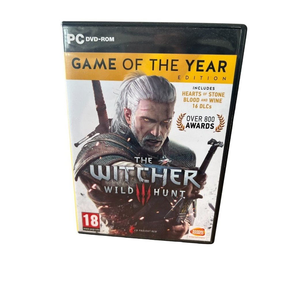 The Witcher 3 III Wild Hunt Game of the Year GOTY [PC Computer RPG Bandai Namco]